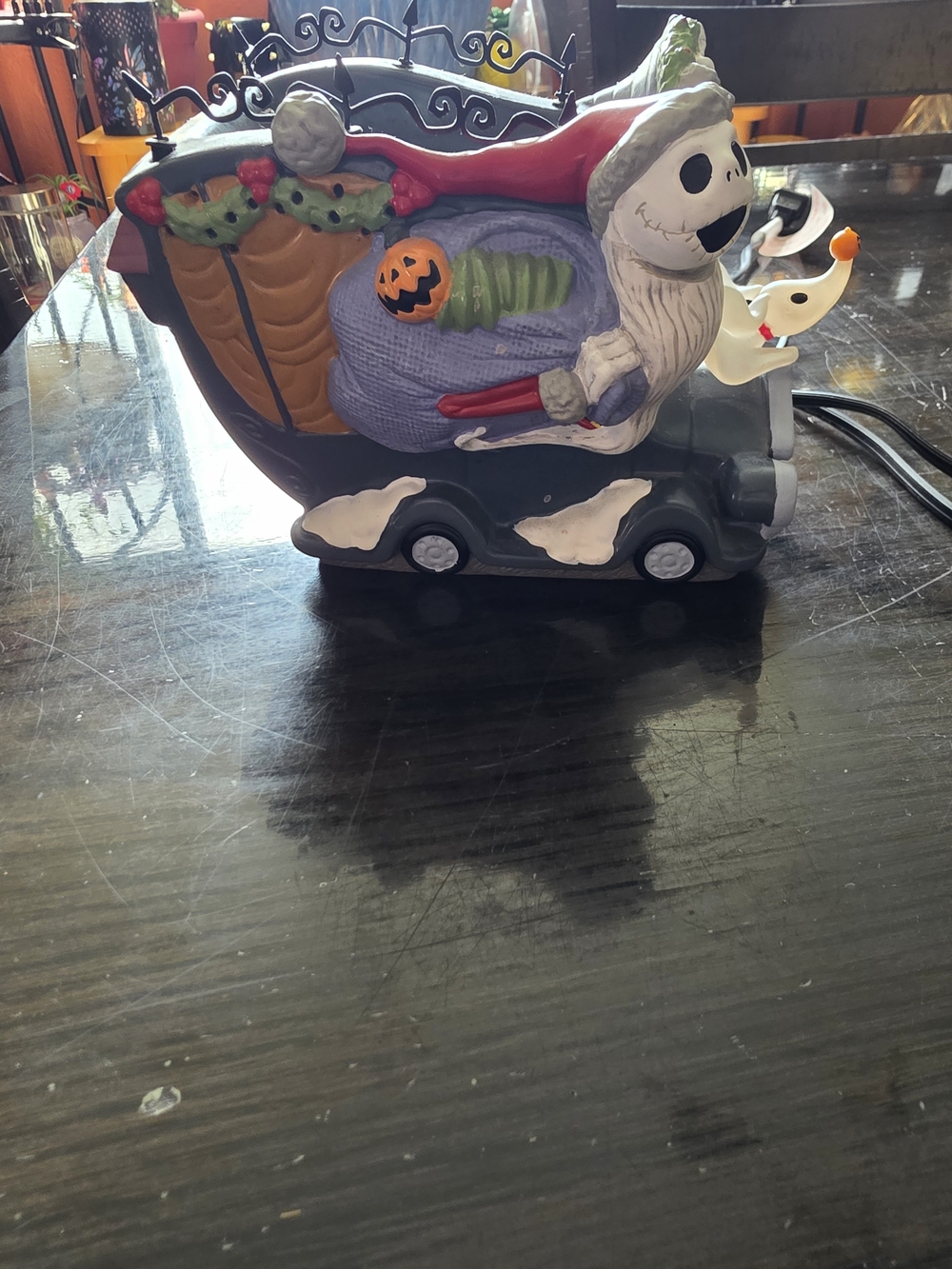 Scentsy Santa Jack Skellington Full Wax Warmer